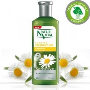 Интензивен успокояващ шампоан с екстракт от лайка – Natur Vital